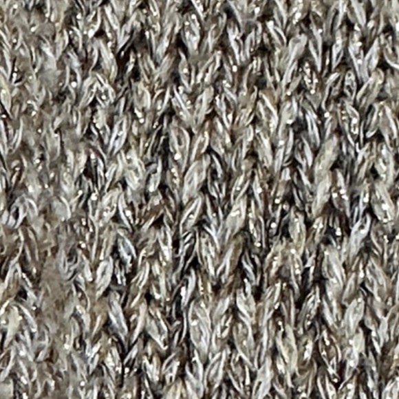 Chico's knit sleeveless cardigan vest duster Brown Cream black Open front XL 16 - Picture 11 of 13